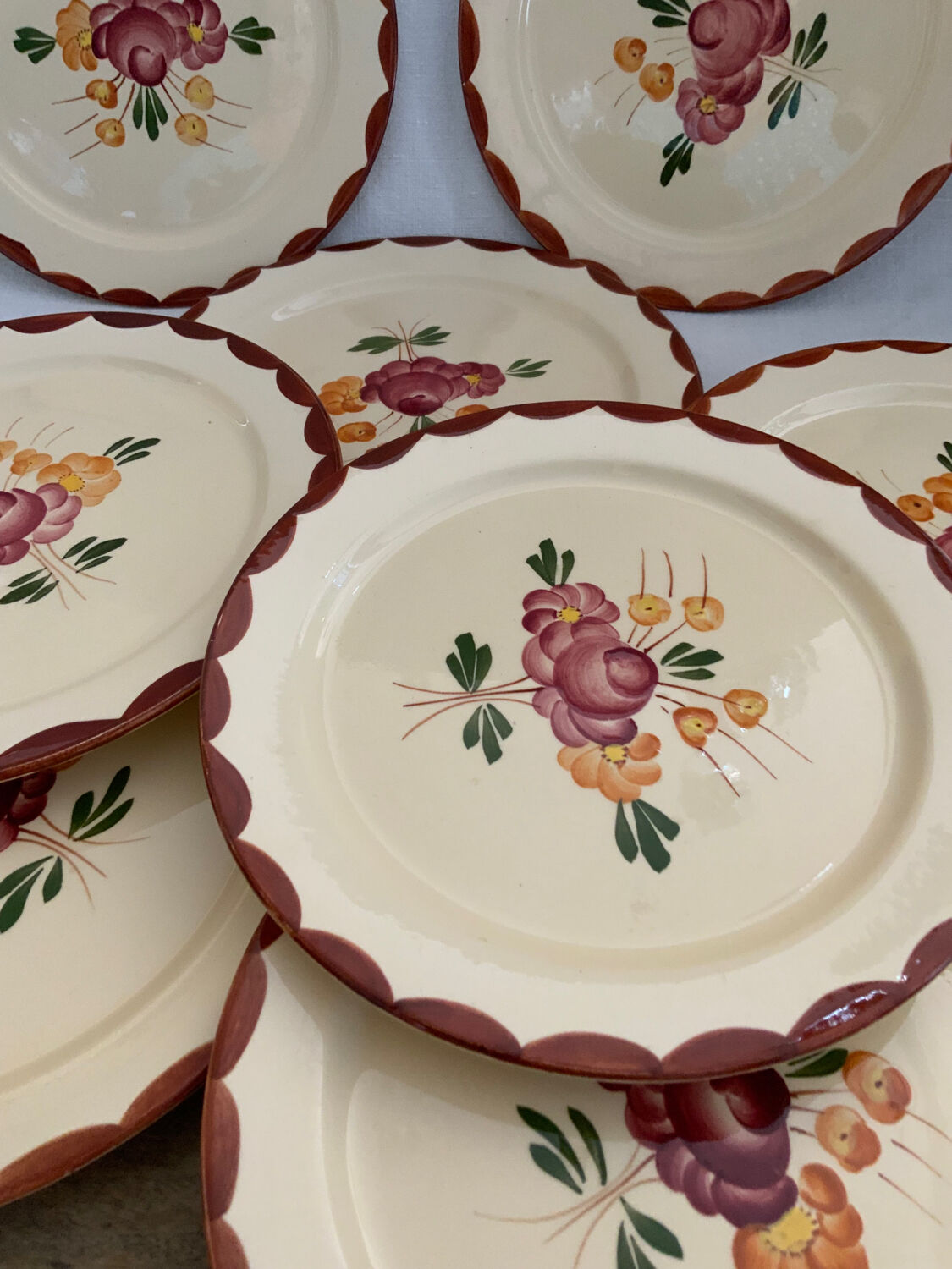 Vintage plates