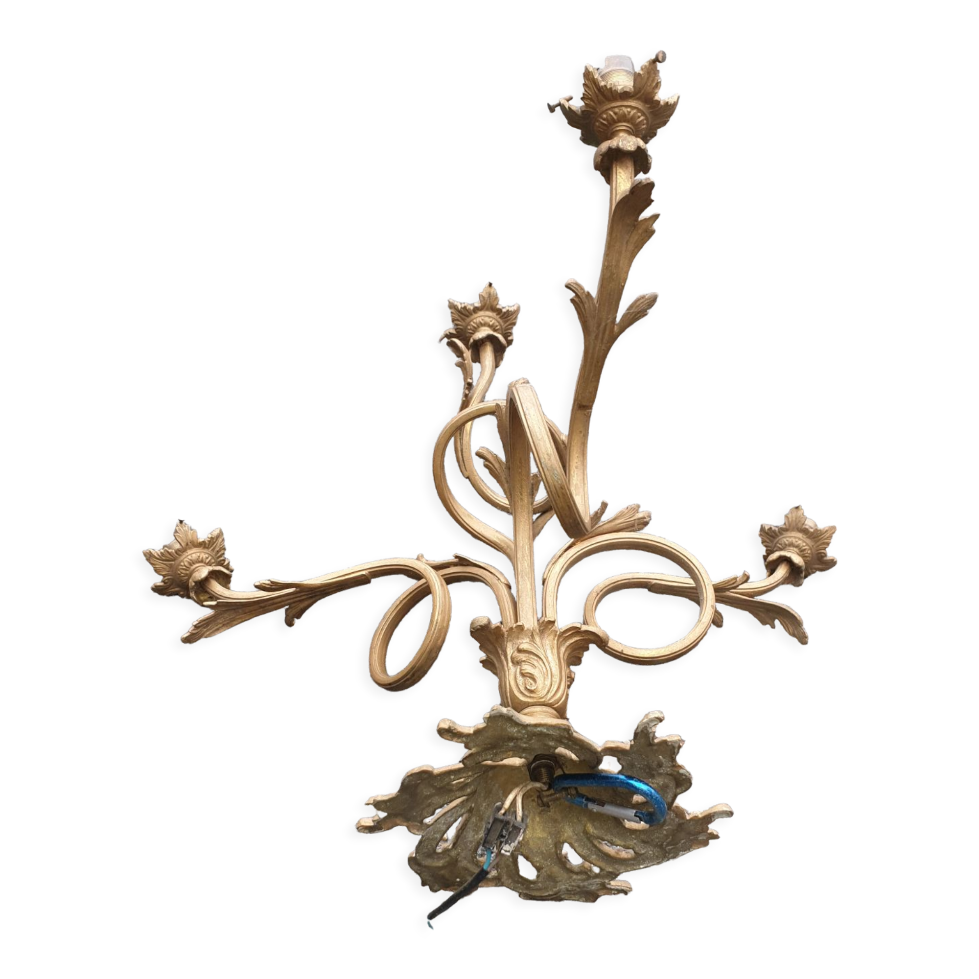 Bronze chandelier Louis XV