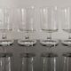 Lot de 6 verres à vin cavalier Luminarc transparent vintage