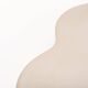 Customizable Handmade Sculptural Plaster Coffee Table, Organic shape, O150
