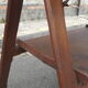 Drawing table wood and vintage metal