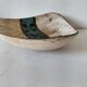 Vintage triangular ceramic bowl