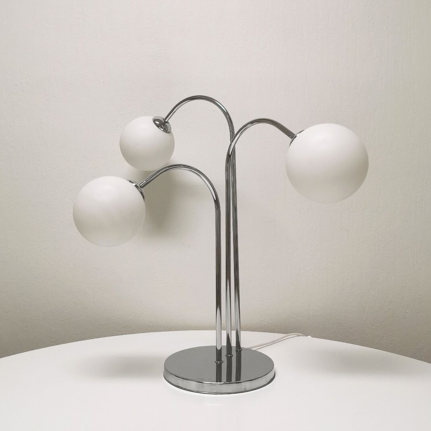Table lamp 3 globes, 1970