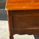French provincial chest in carved and pegged solid oak, 18th century.