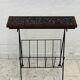 Vintage ceramic magazine table