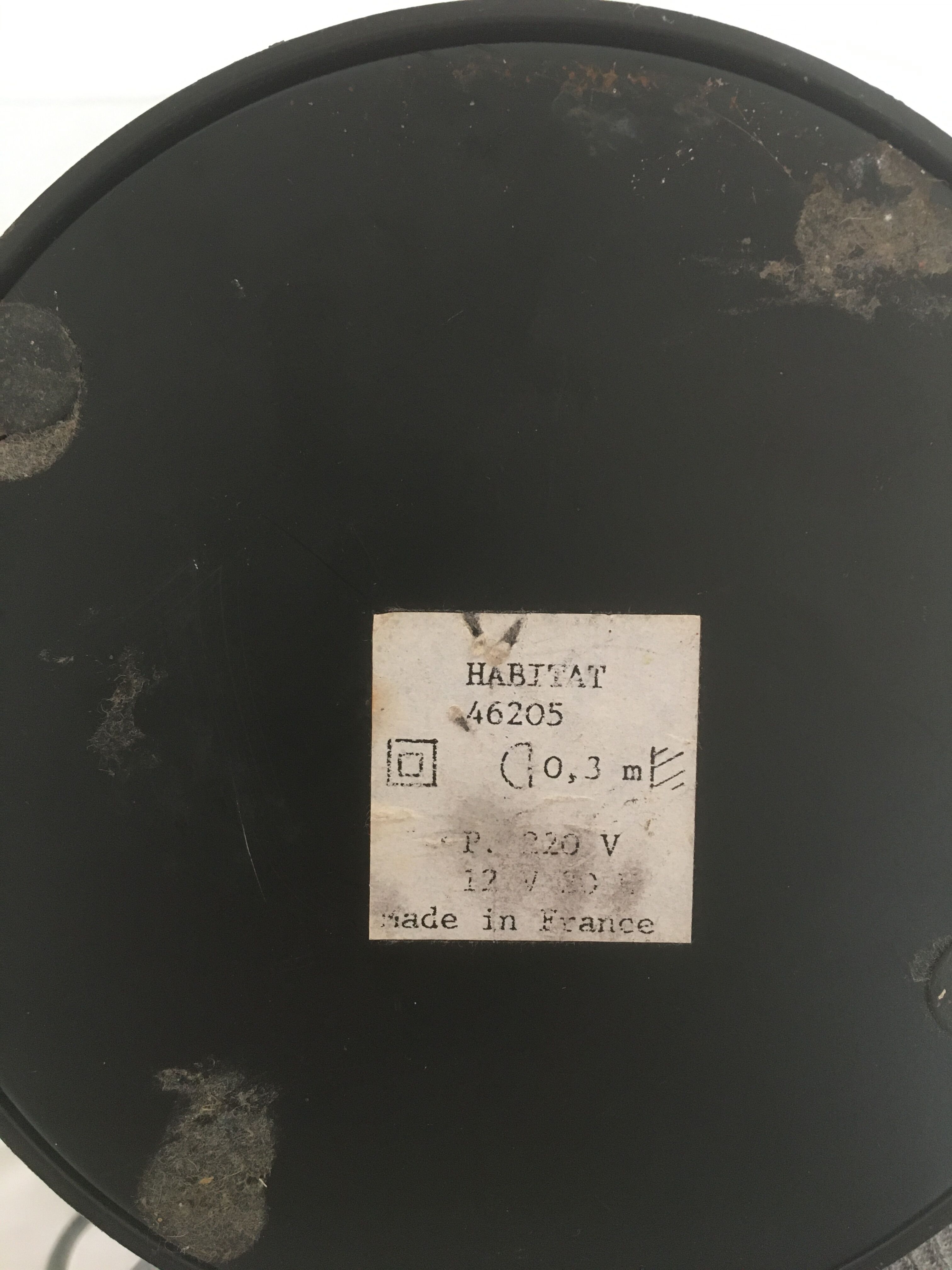 Desk lamp published by habitat vintage 1980-90