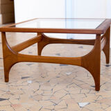 Square and glazed coffee table