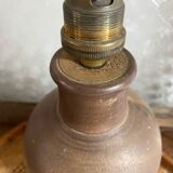 70s stoneware lamp base