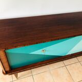 Vintage graphic sideboard 1960