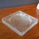 Art deco nevada pocket tray in molded glass