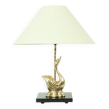 Hollywood Regency Table Lamp Regina Massive Swan Lamp 46cm