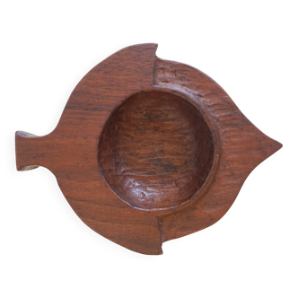 Wooden acorn catchall