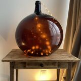 Amber demijohn 50l late 19th century