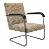 B36P Armchair Bauhaus in Chrome Tubular Steel, Czechoslovakia