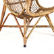 Rattan Armchair XL - mid century modern - japandi - very rare model