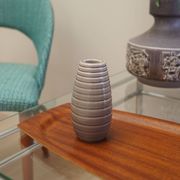 Ceramic candle holder, Danish design, 1990s, designer: Marianne Nielsen, production: Kähler Keramik