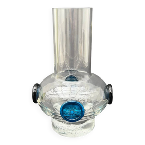 Vase en verre soufflé, - 1970