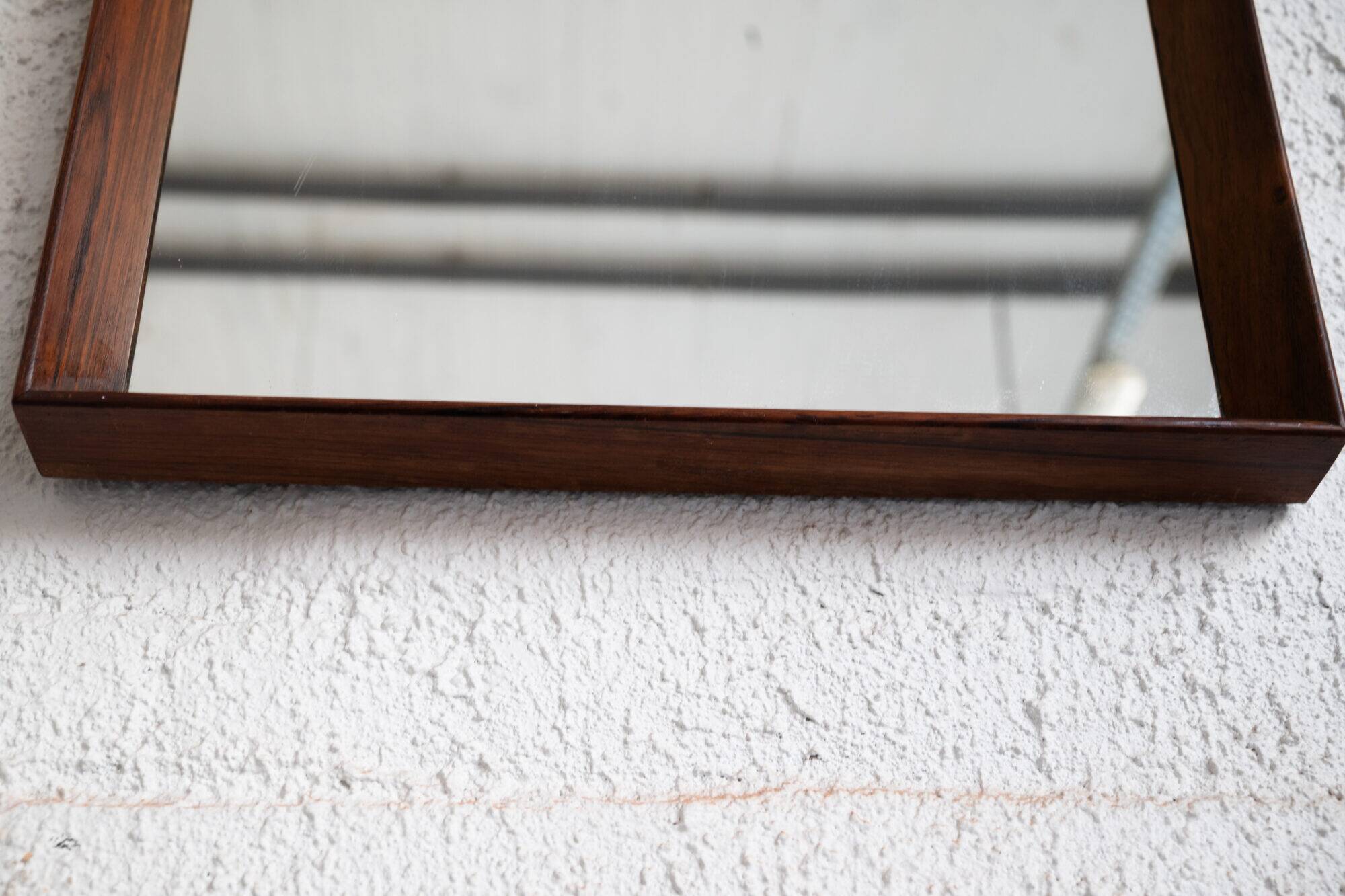 Rosewood mirror, Danish design