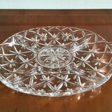 Partitioned dish for aperitif and appetizers