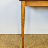 Scandinavian teak dining table with extensions 1960