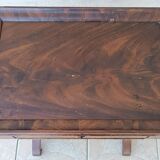 Travailleuse Louis Philippe en acajou