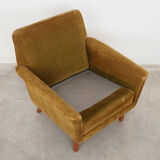 Fauteuil en hêtre, design scandinave, années 1960, designer : Folke Ohlsson, manufacture : Fritz Hansen