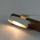 Lampe à pince en laiton, 1950 pour étagère, string