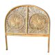 Rattan sun headboard one person