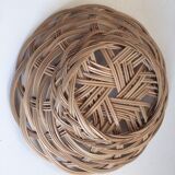 Basket empty-Pocket vintage Wicker