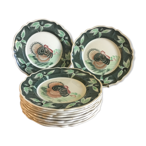 Assiettes longchamp
