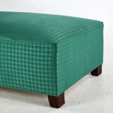 Asymmetrical Art Deco style chaise longue