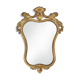 Miroir baroque belge du XXe siècle en bois doré