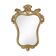 Miroir baroque belge du XXe siècle en bois doré