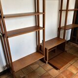 Scandinavian teak shelf