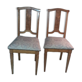 Antique Art Nouveau chairs