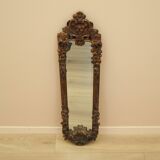 Mirror in a wooden frame, Italian design, 1960s, production: Italy