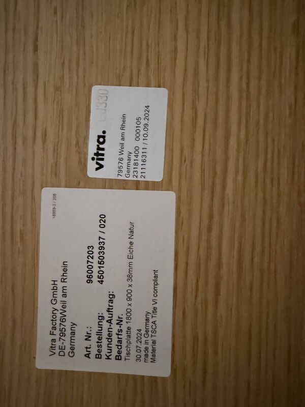 Table Jean Prouvé Vitra 180x90