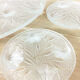 Set under crystal plate VERLYS France, 1930