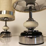 Pair of Delmas brand lamps