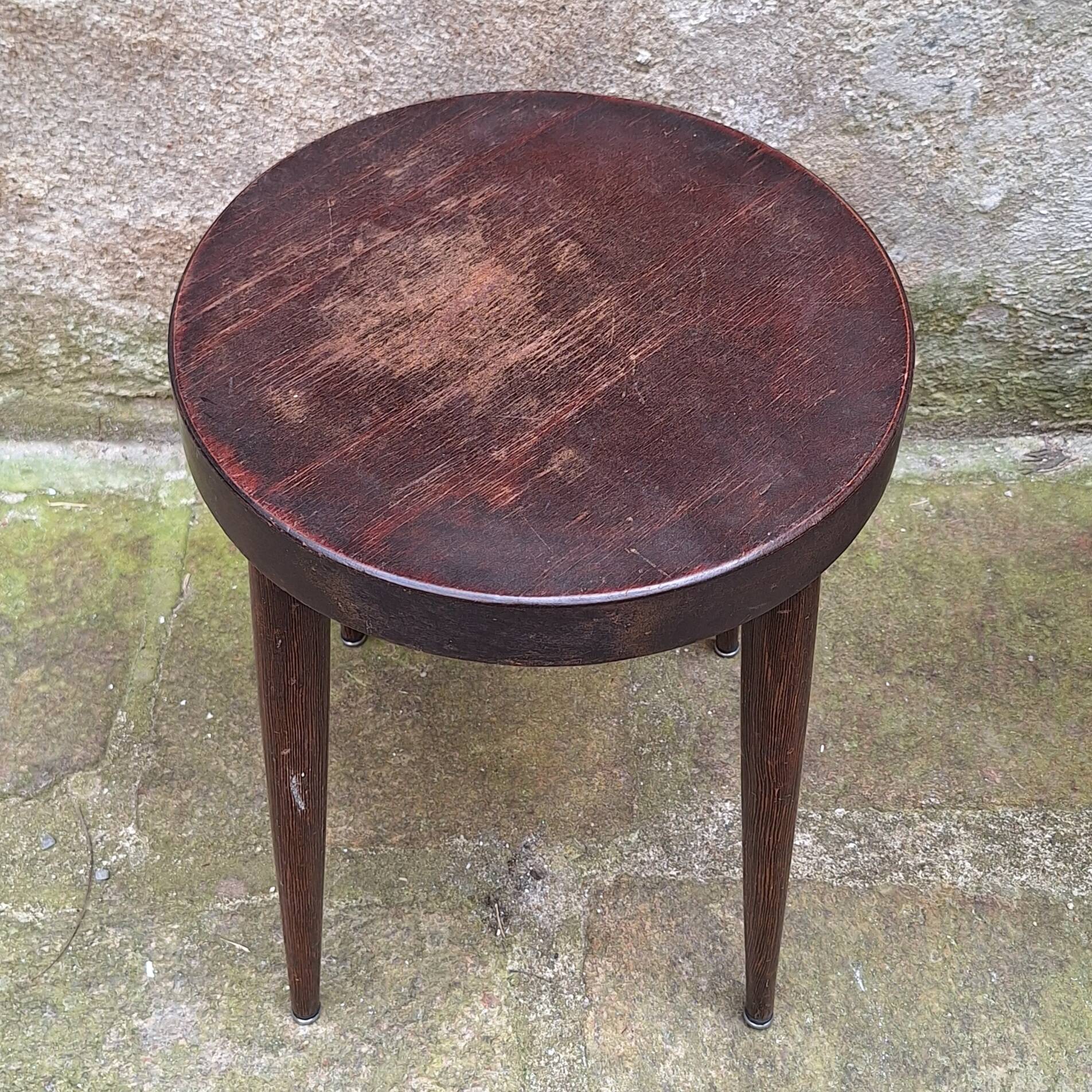 Pair of Baumann bistro stools