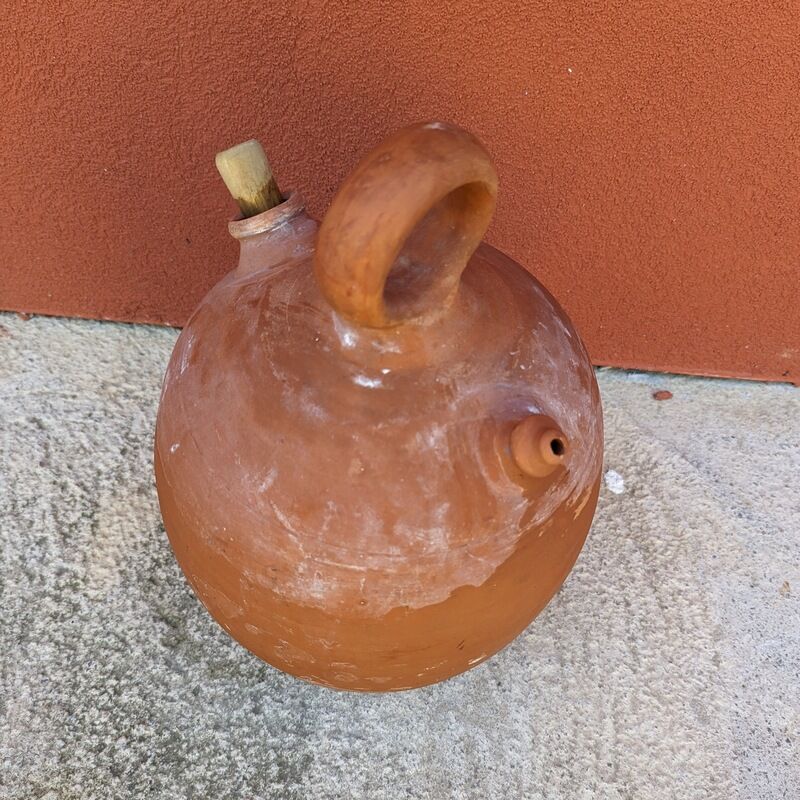 Terracotta jug