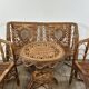 Victorian-style rattan lounge from the 1920s.