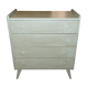 Commode parisienne shaby verte
