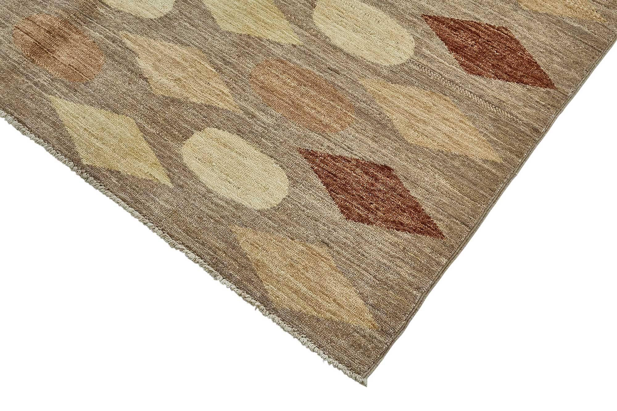 Turkish Handknotted Wool Oushak Rug 168 cm x 252 cm