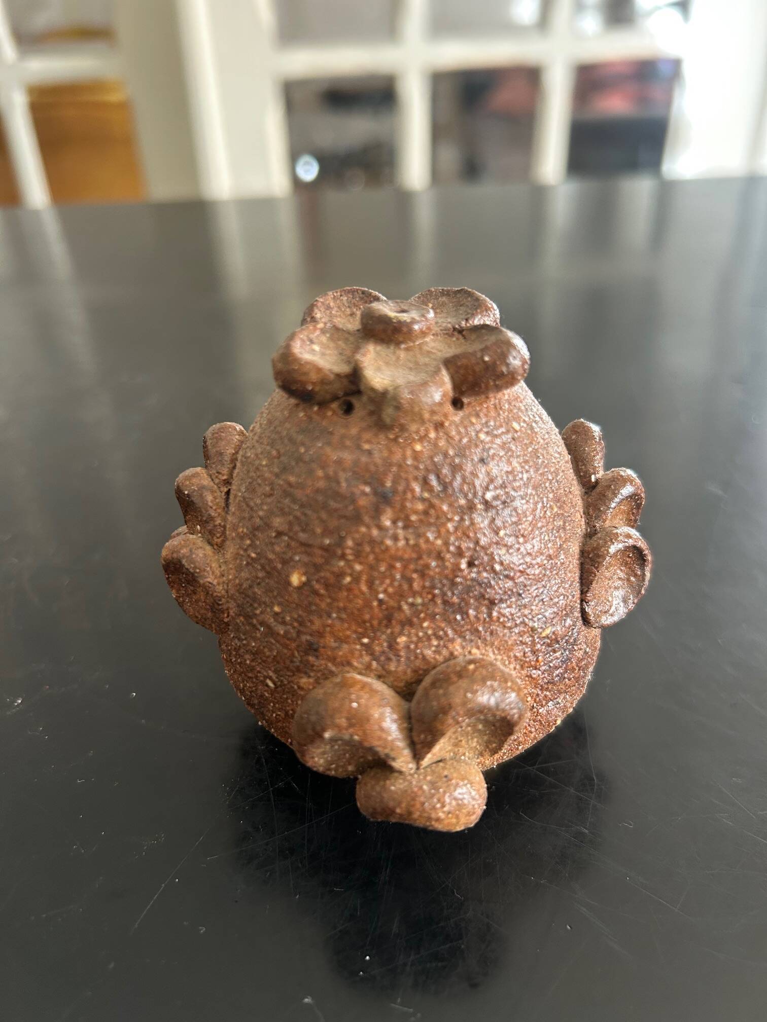 terracotta salt and pepper shaker birds