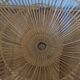 Rattan lampshade