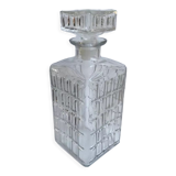 70s glass whisky decanter