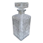 70s glass whisky decanter