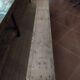 Country bench made of fir
