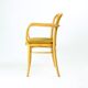 Fauteuil Ton en bois courbé et velours doré, Tchécoslovaquie 1930, 40 disponibles